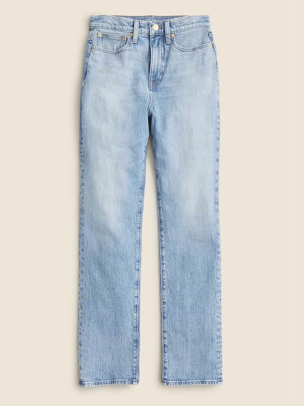 J. Crew Classic Straight light wash high rise Jean - size 31